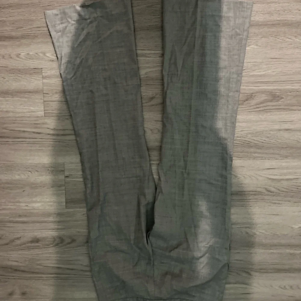 Tory Burch wool grey big button trousers size 4